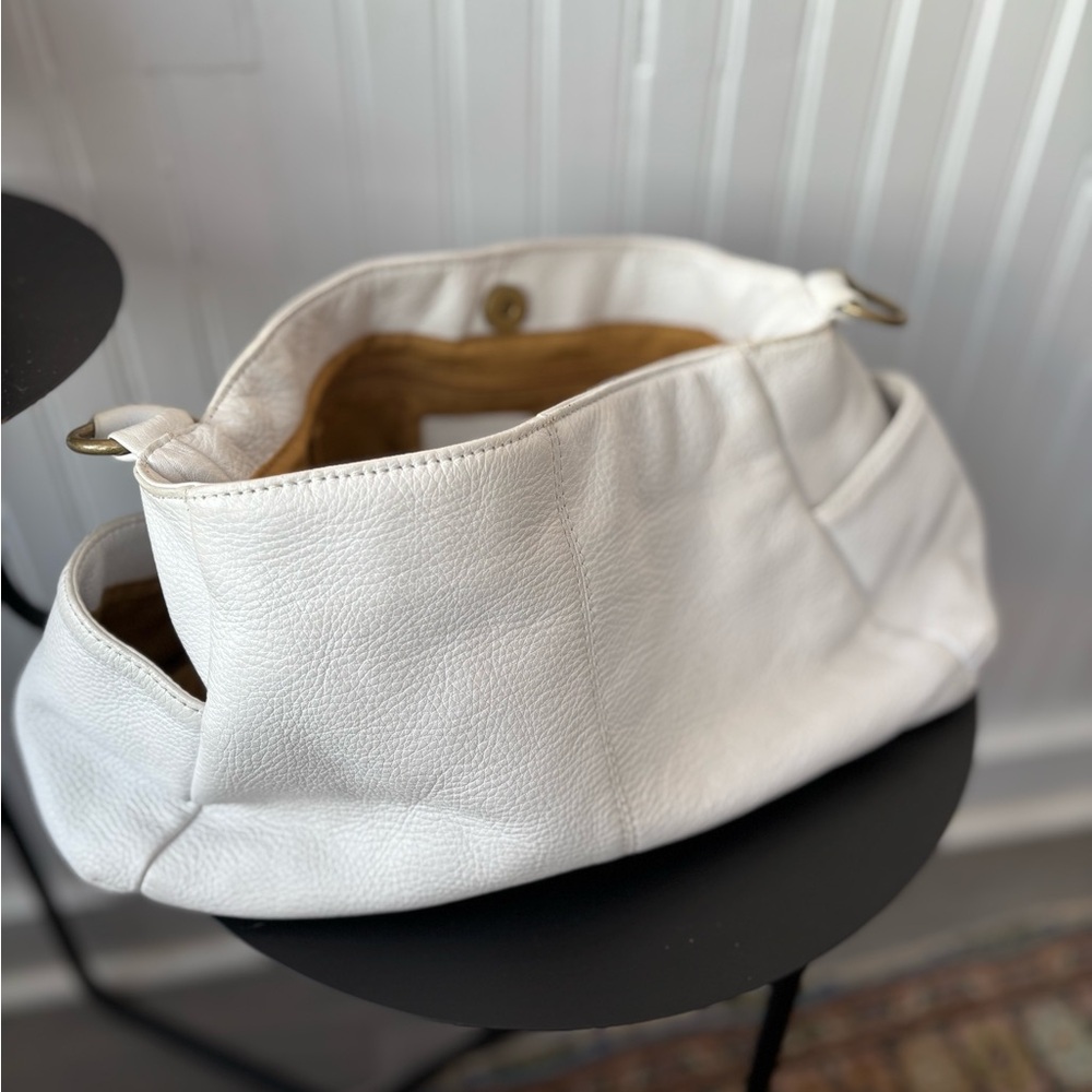🤍 Leather HOBO international shoulder bag